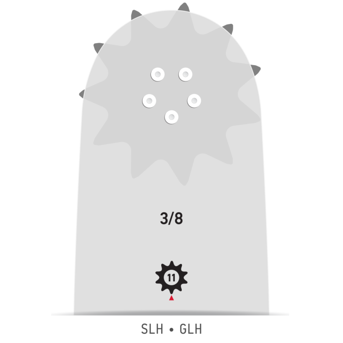 OREGON 158SLHK095 Führungsschiene "Pro-Lite / AdvanceCut HD" 38cm